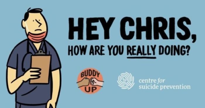 BuddyUp Men’s Suicide Prevention Campaign