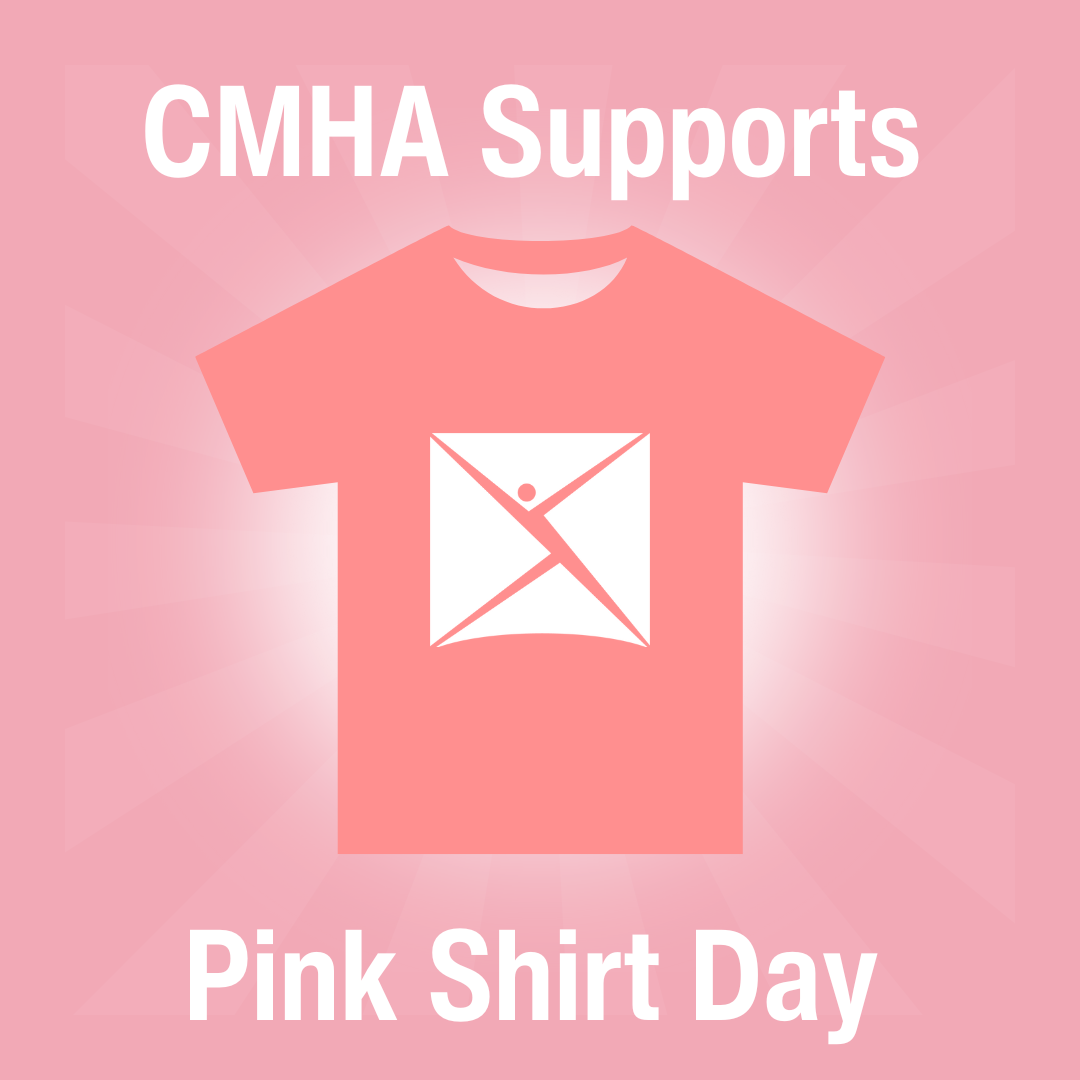 February 28th is Pink Shirt Day - CMHA Brant Haldimand Norfolk